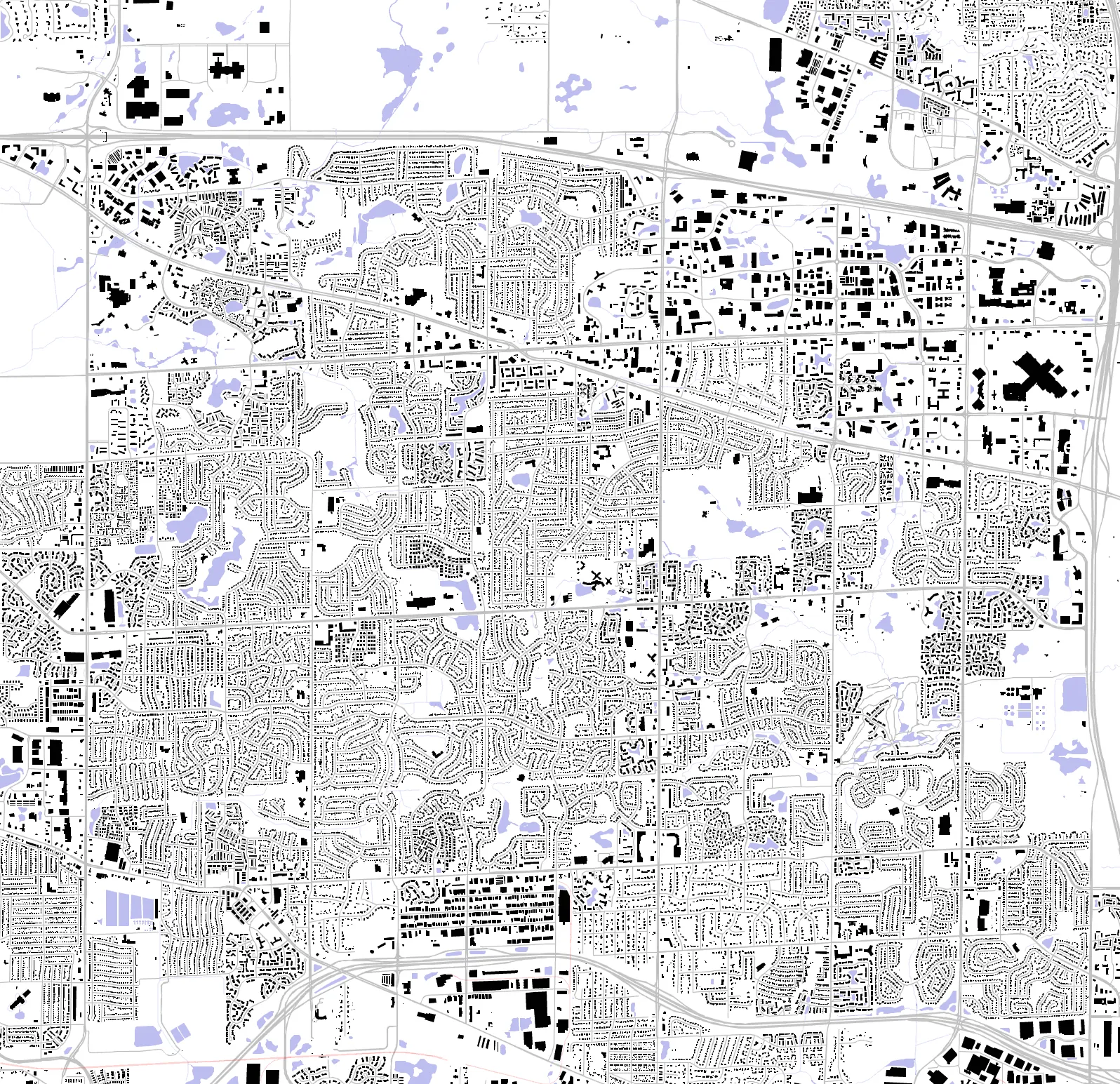 Schaumburg figure ground plan