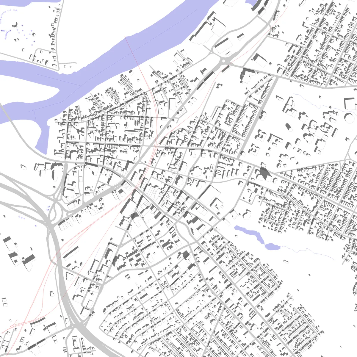Schenectady site plan (2.5 km)