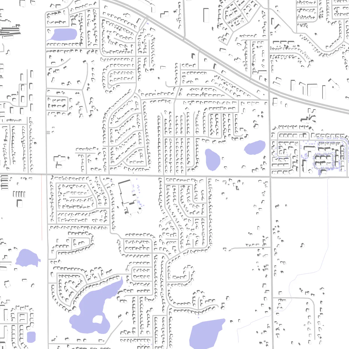 Schererville site plan (2.5 km)