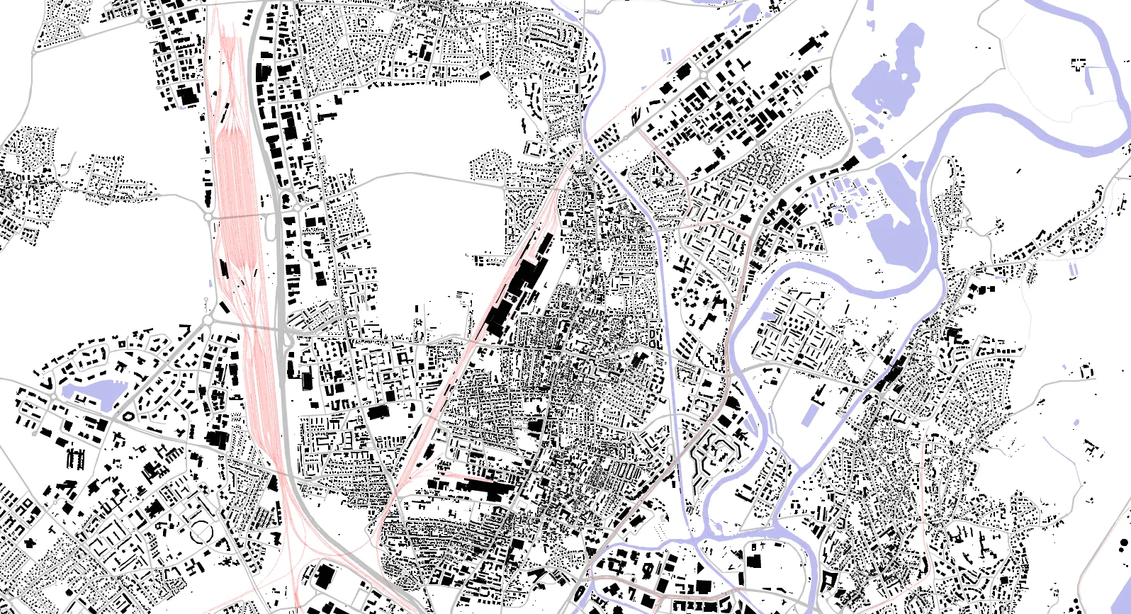 Schiltigheim plan de masse