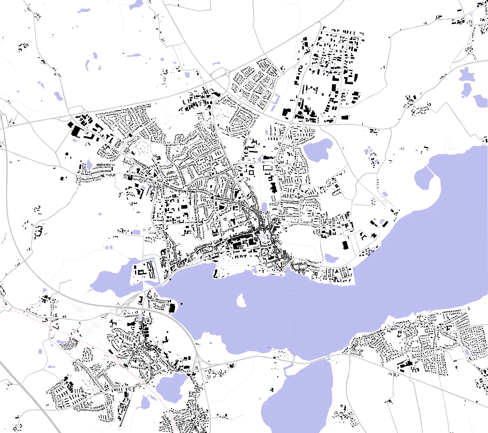 Schleswig figure ground plan