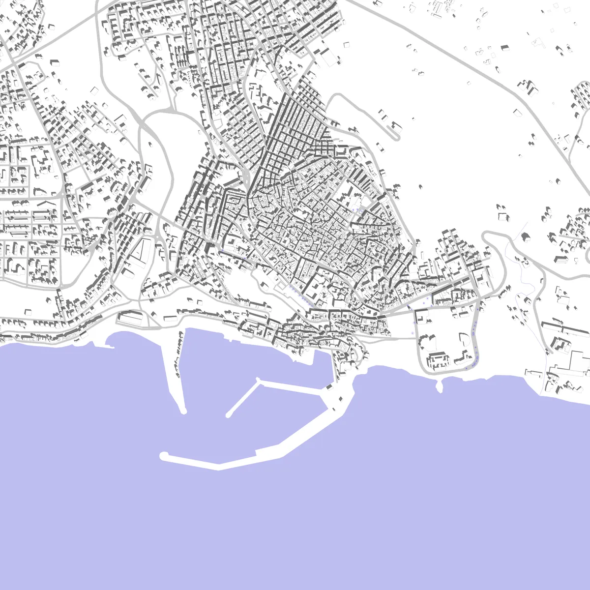 Sciacca site plan (2.5 km)