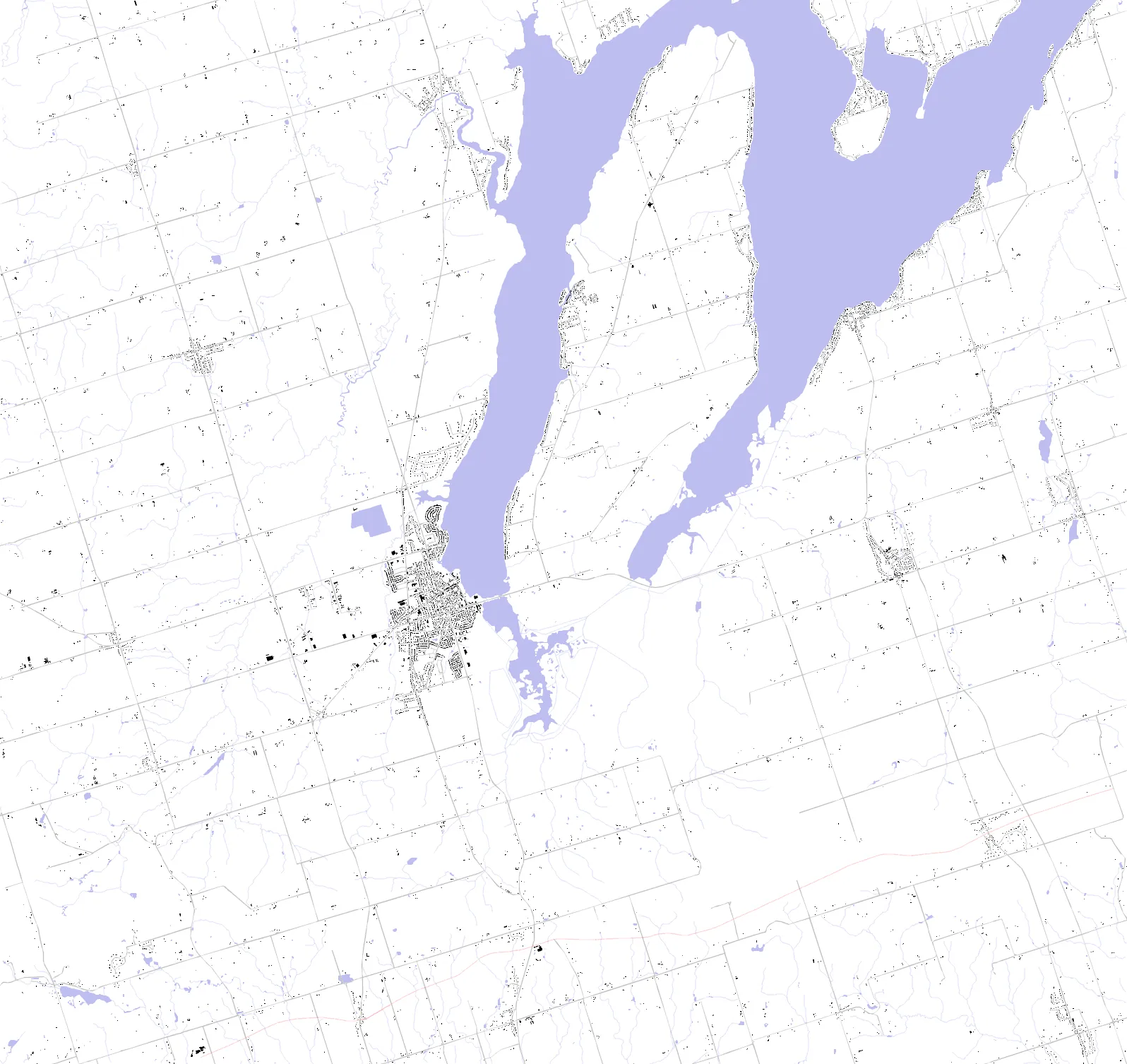 Scugog figure ground plan