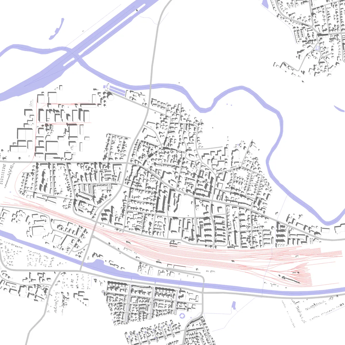 Seelze site plan (2.5 km)