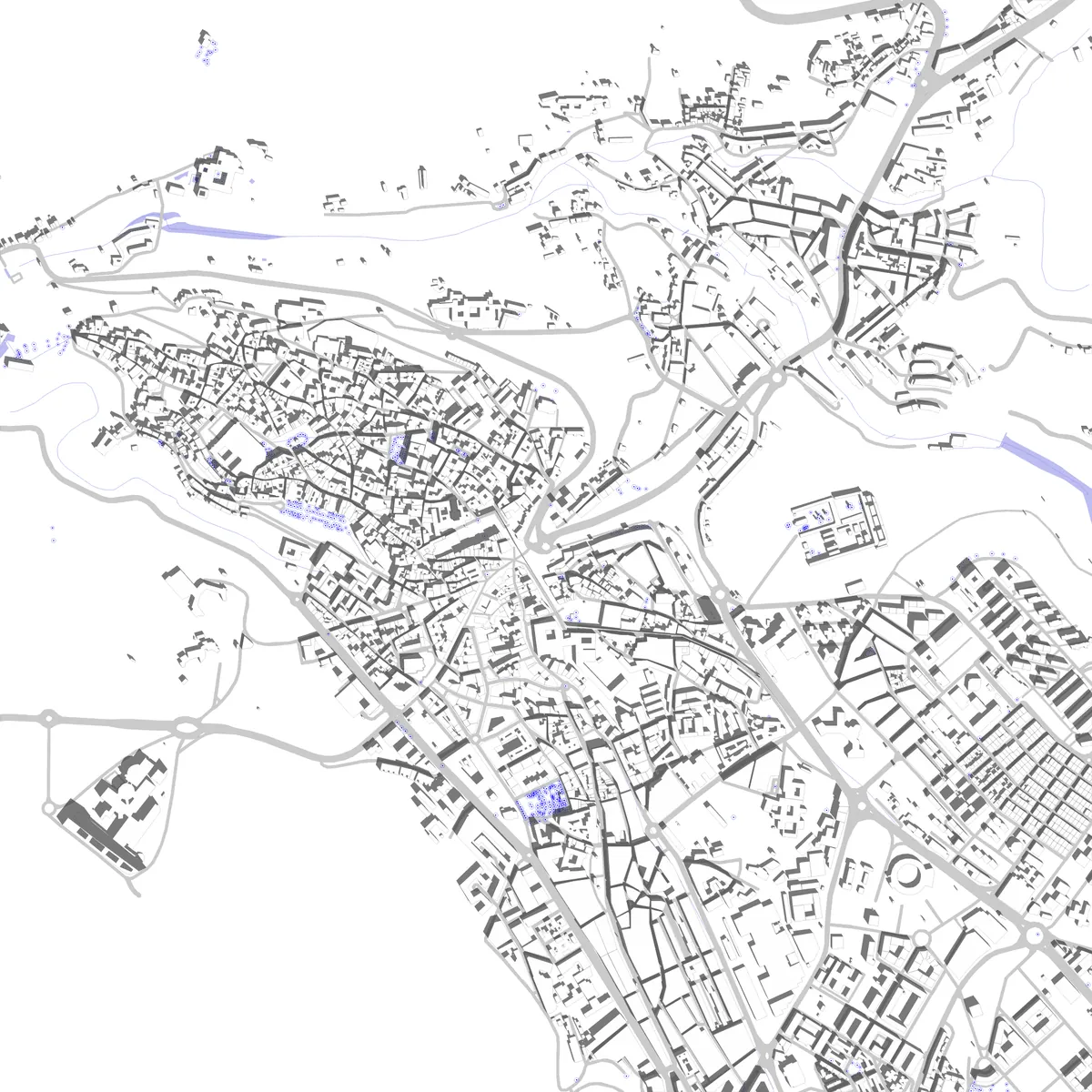 Segovia site plan (2.5 km)
