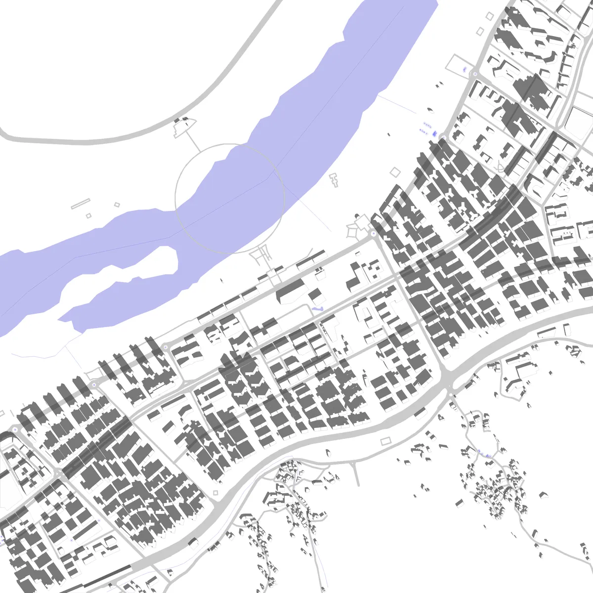 세종 대지현황도 (2.5 km)