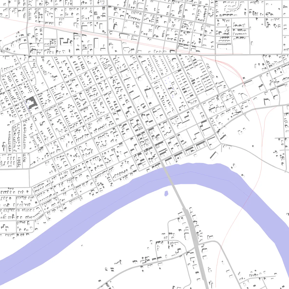 Selma site plan (2.5 km)