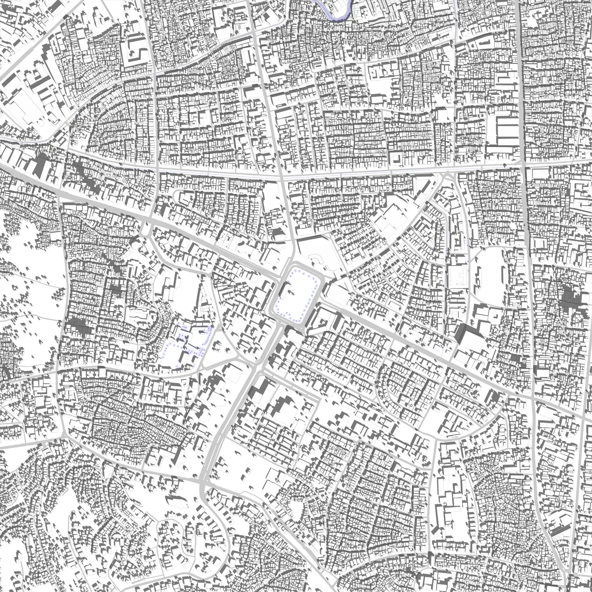 Semarang site plan (2.5 km)