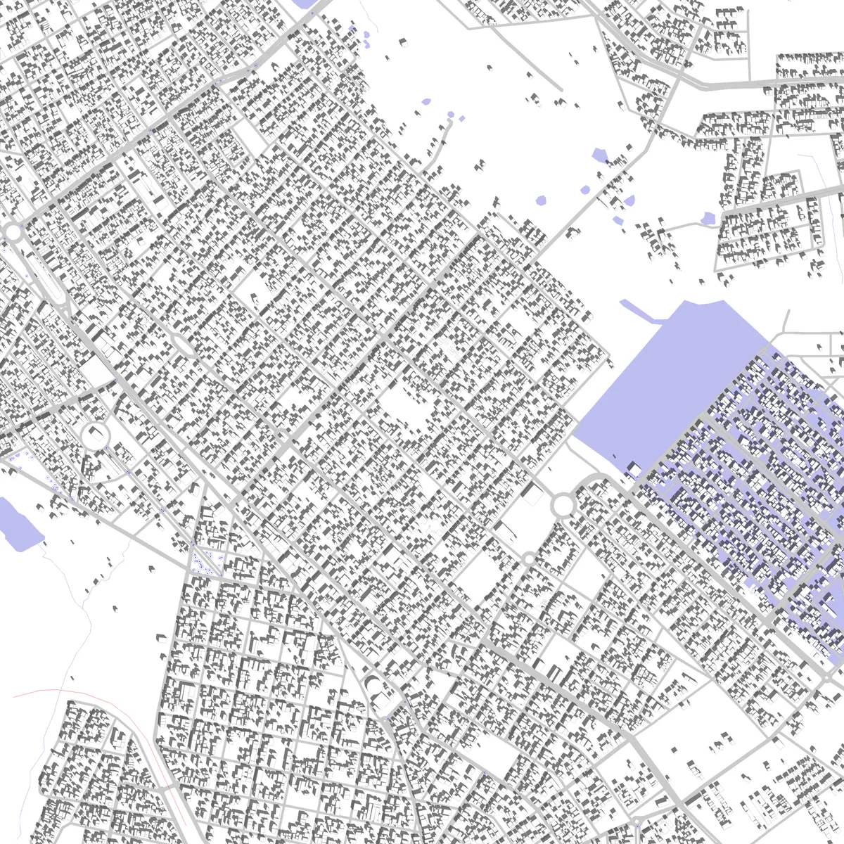 Senador Canedo site plan (2.5 km)