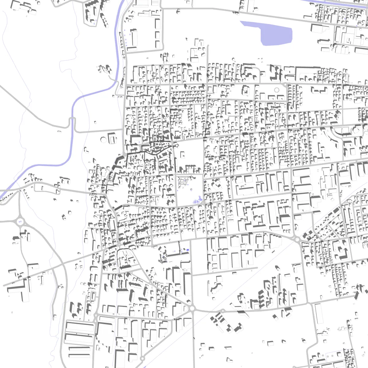 Senago site plan (2.5 km)