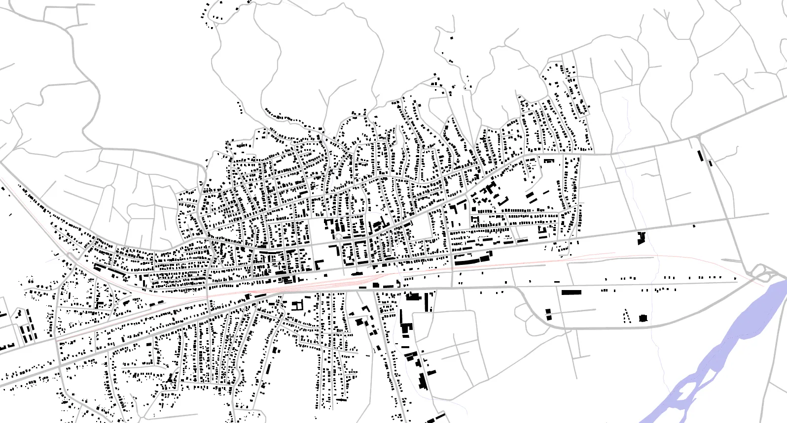 Senaki figure ground plan