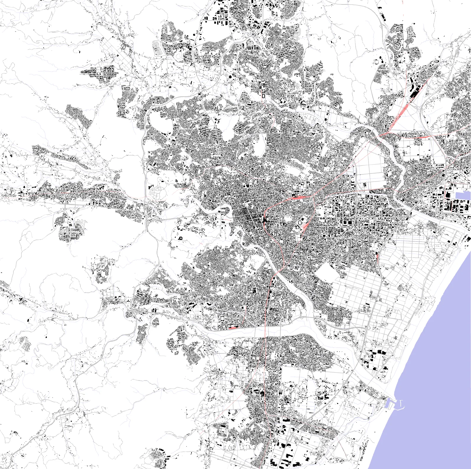 仙台市 図と地のプラン