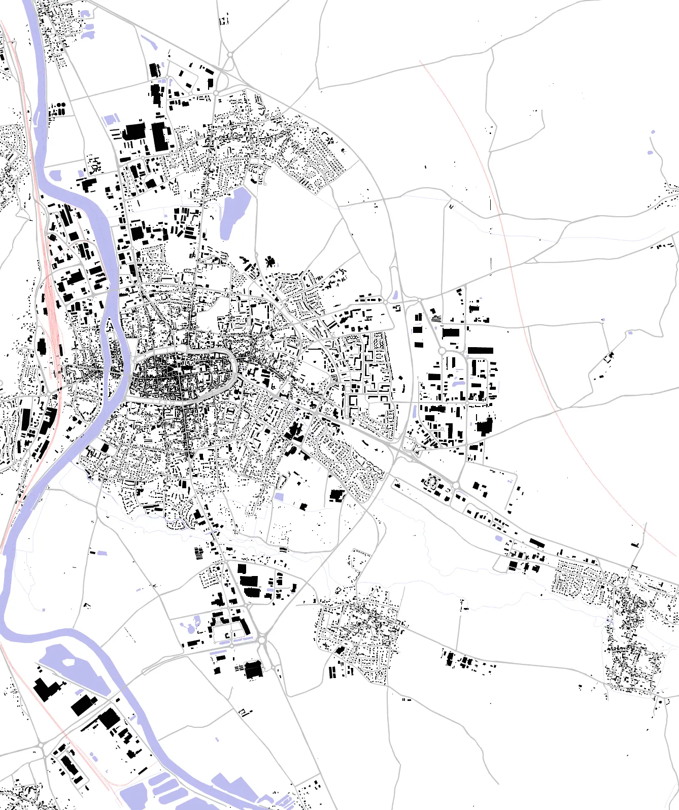 Sens figure ground plan