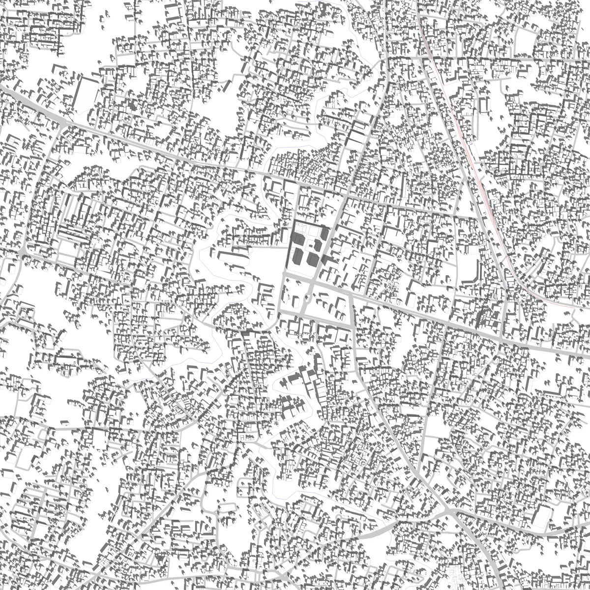 Serang site plan (2.5 km)