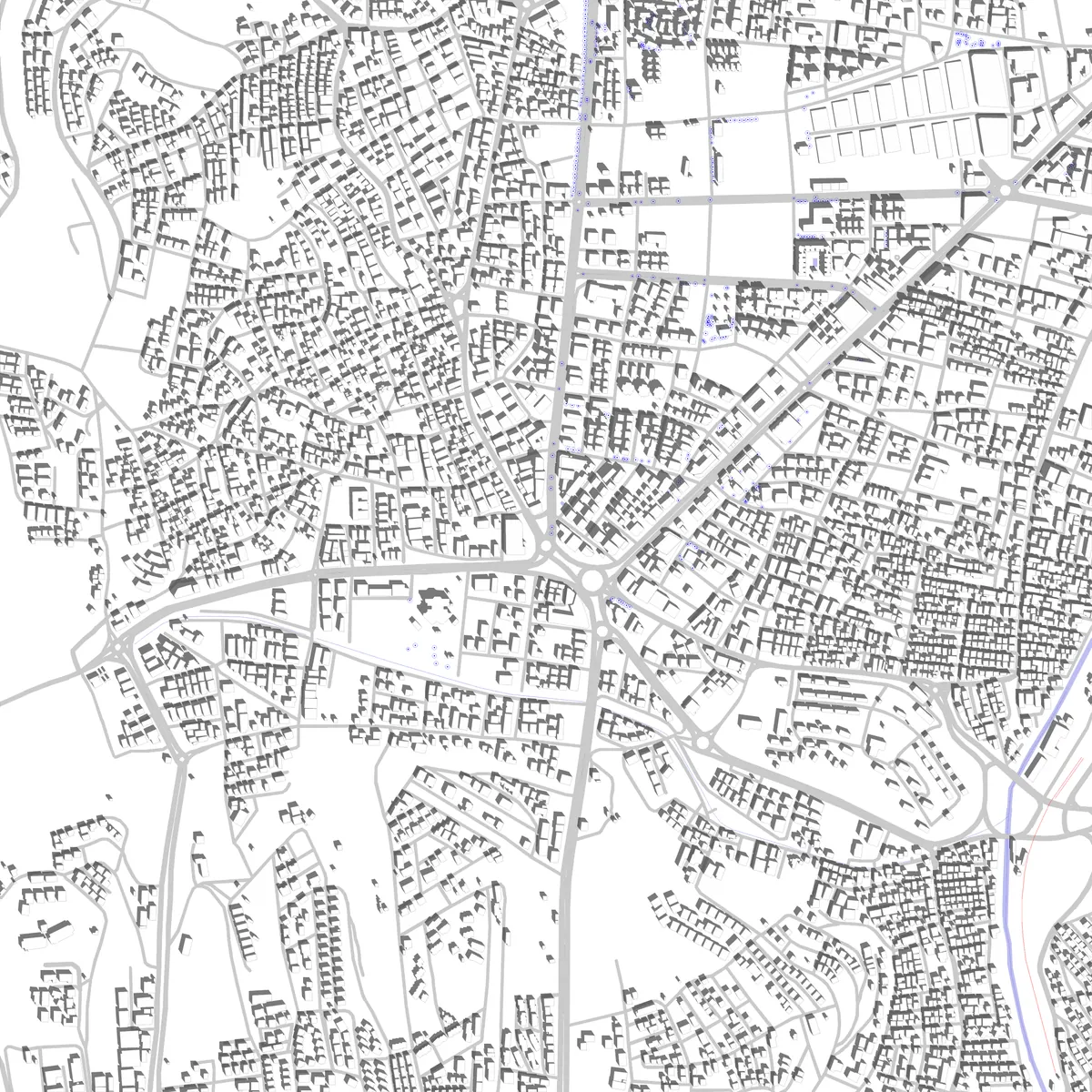 Serdivan altlık harita (2,5 km)