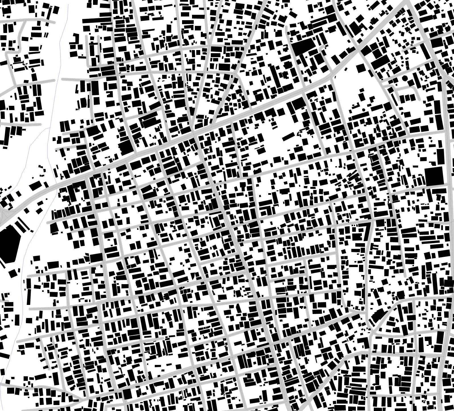 Serekunda figure ground plan