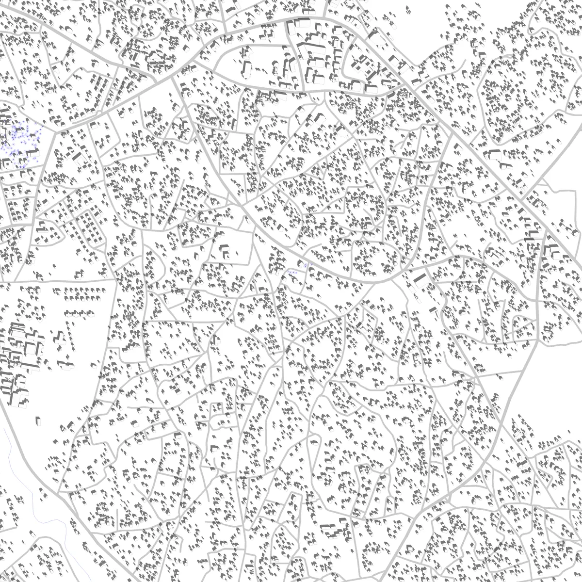 Serowe site plan (2.5 km)