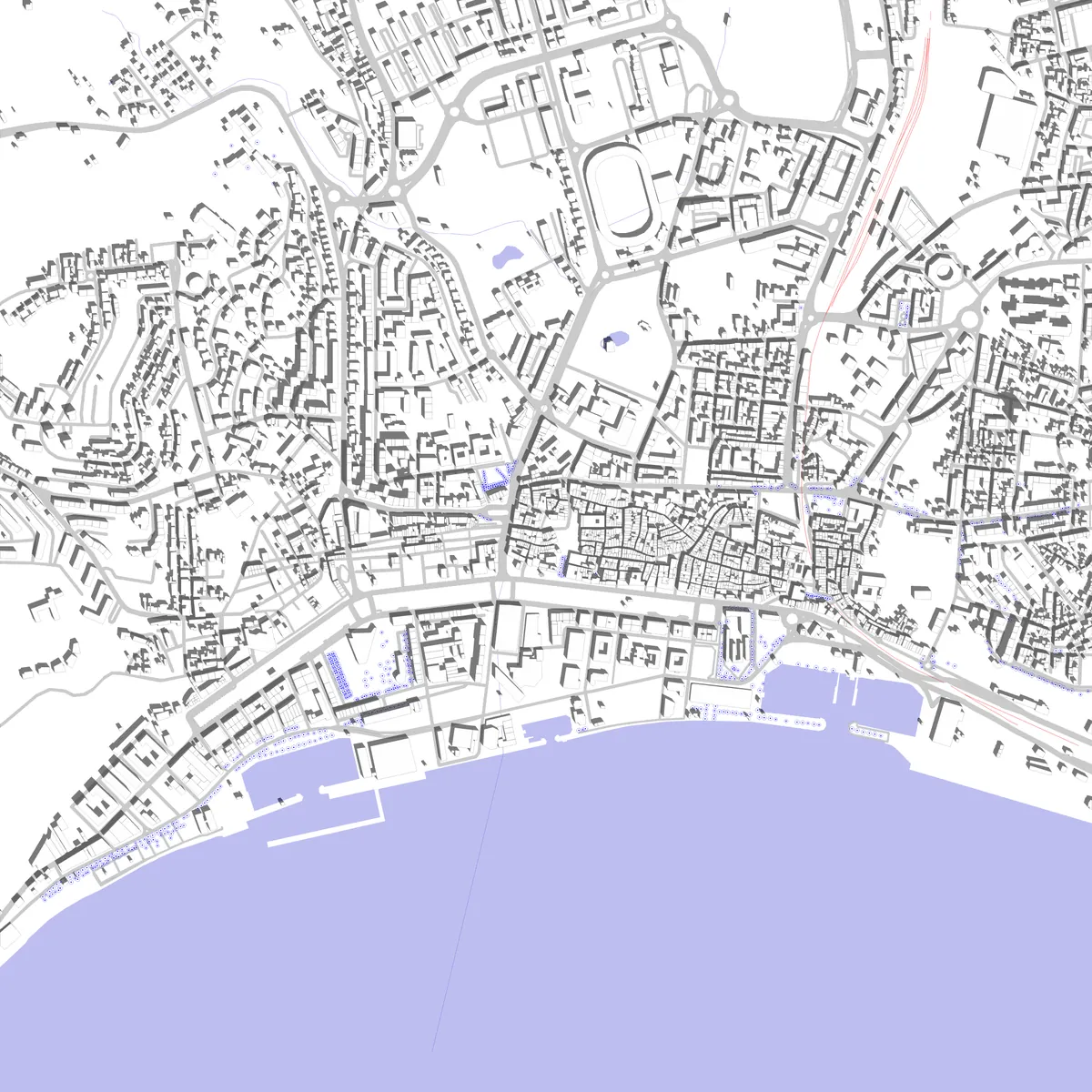 Setúbal site plan (2.5 km)