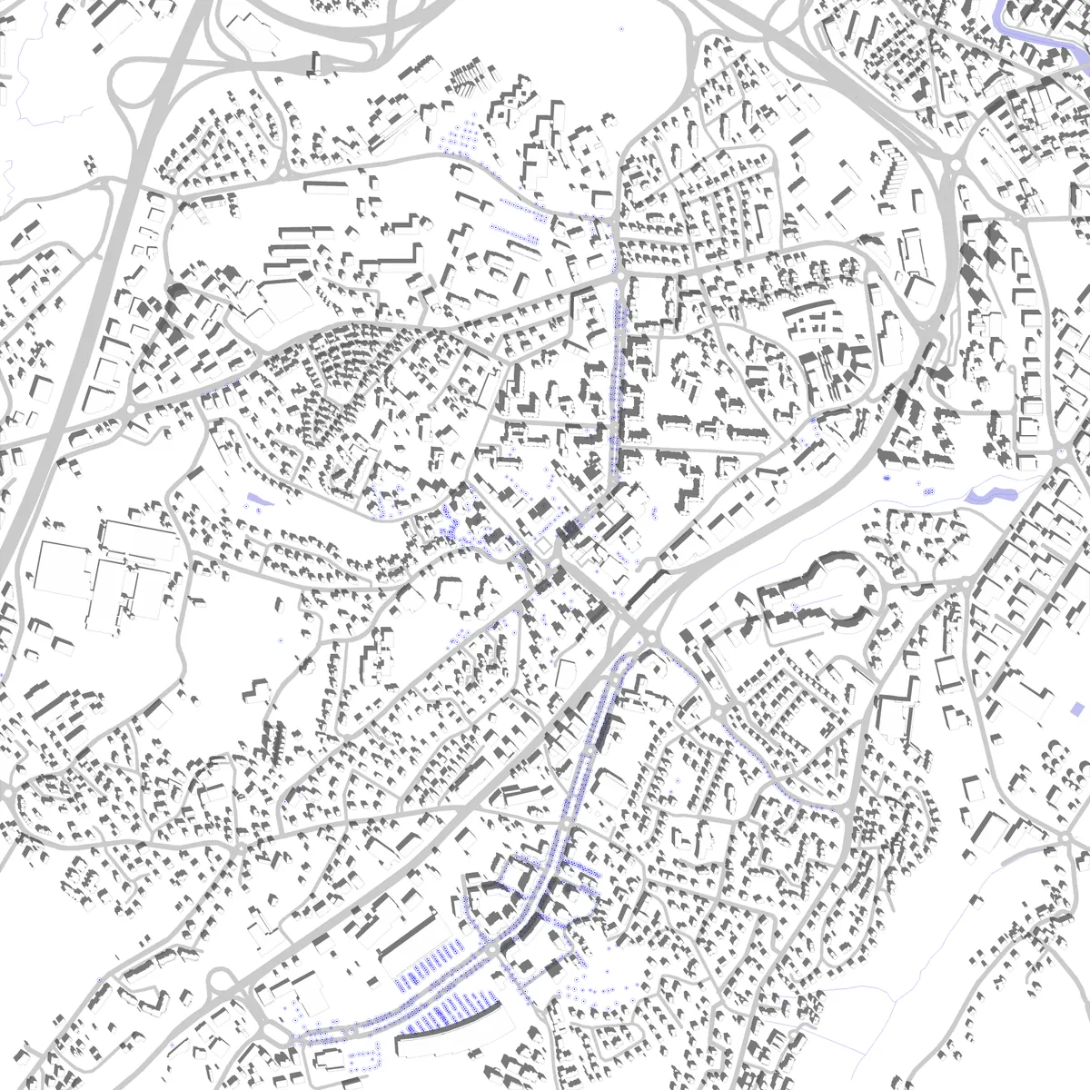 Seynod site plan (2.5 km)