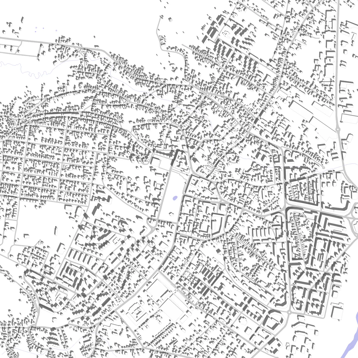 Sfântu Gheorghe site plan (2.5 km)