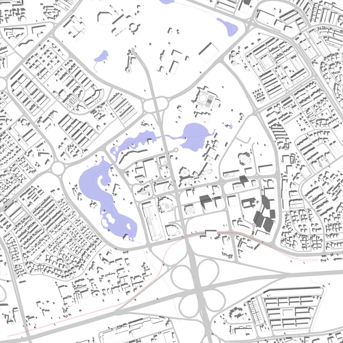 Shah Alam site plan (2.5 km)
