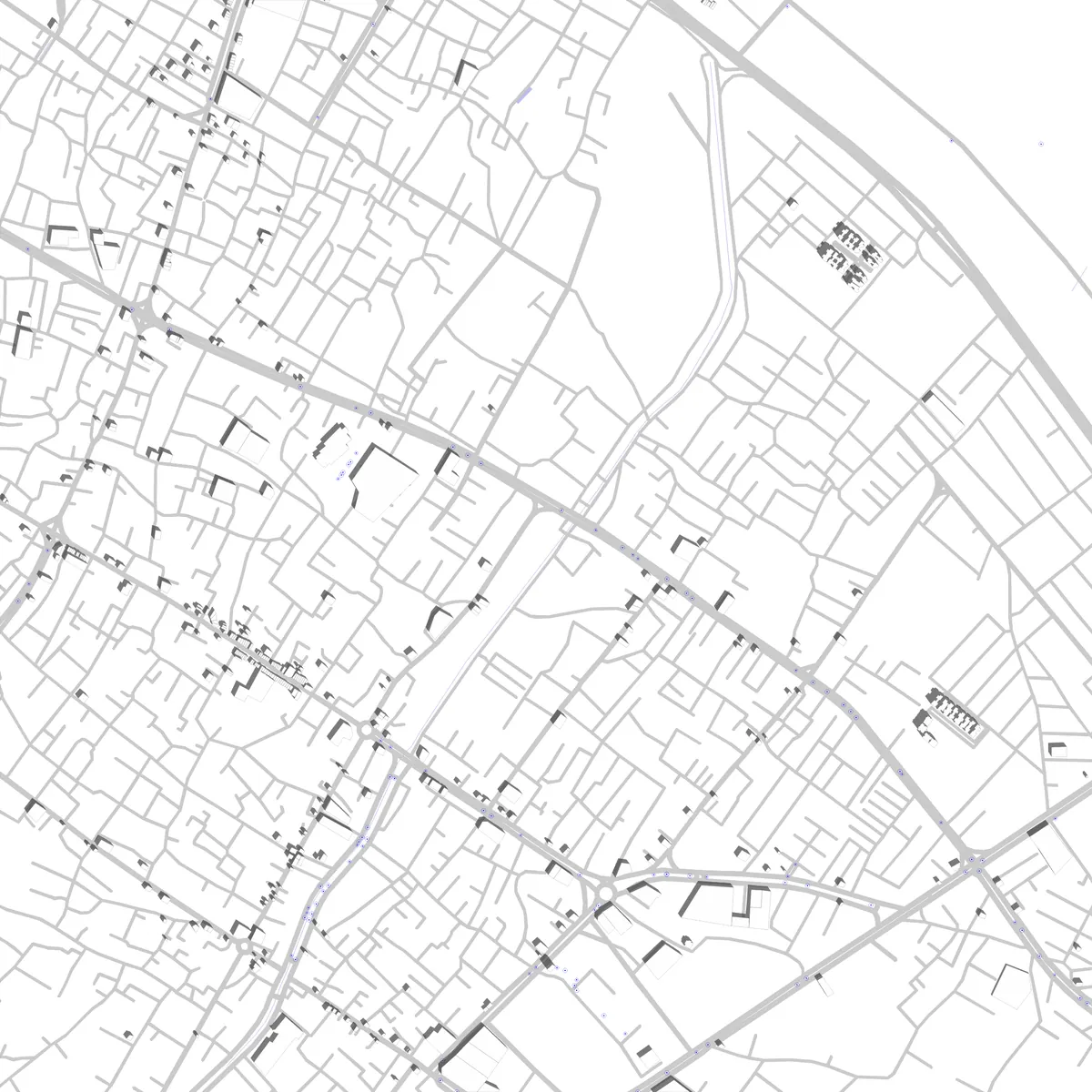 Shahr-e Babak site plan (2.5 km)