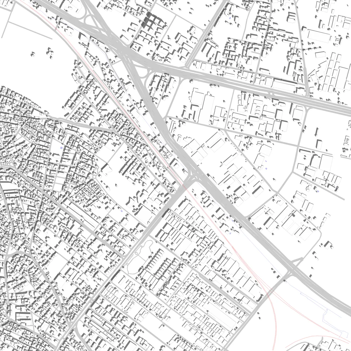 Shahr-e Qods site plan (2.5 km)