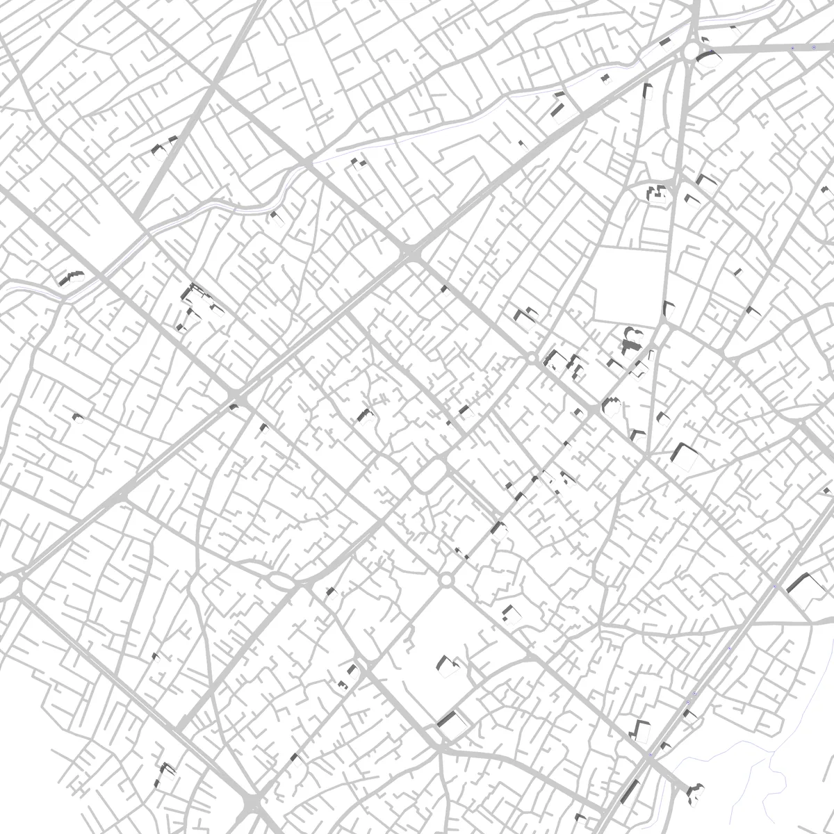 Shahreza site plan (2.5 km)