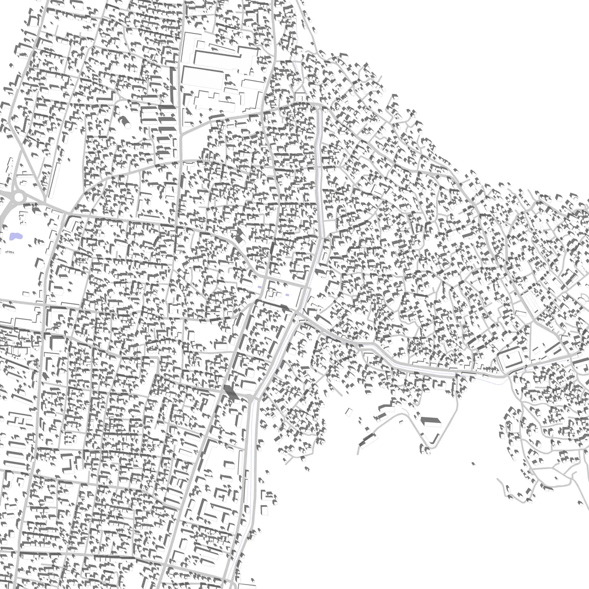 Shaki site plan (2.5 km)