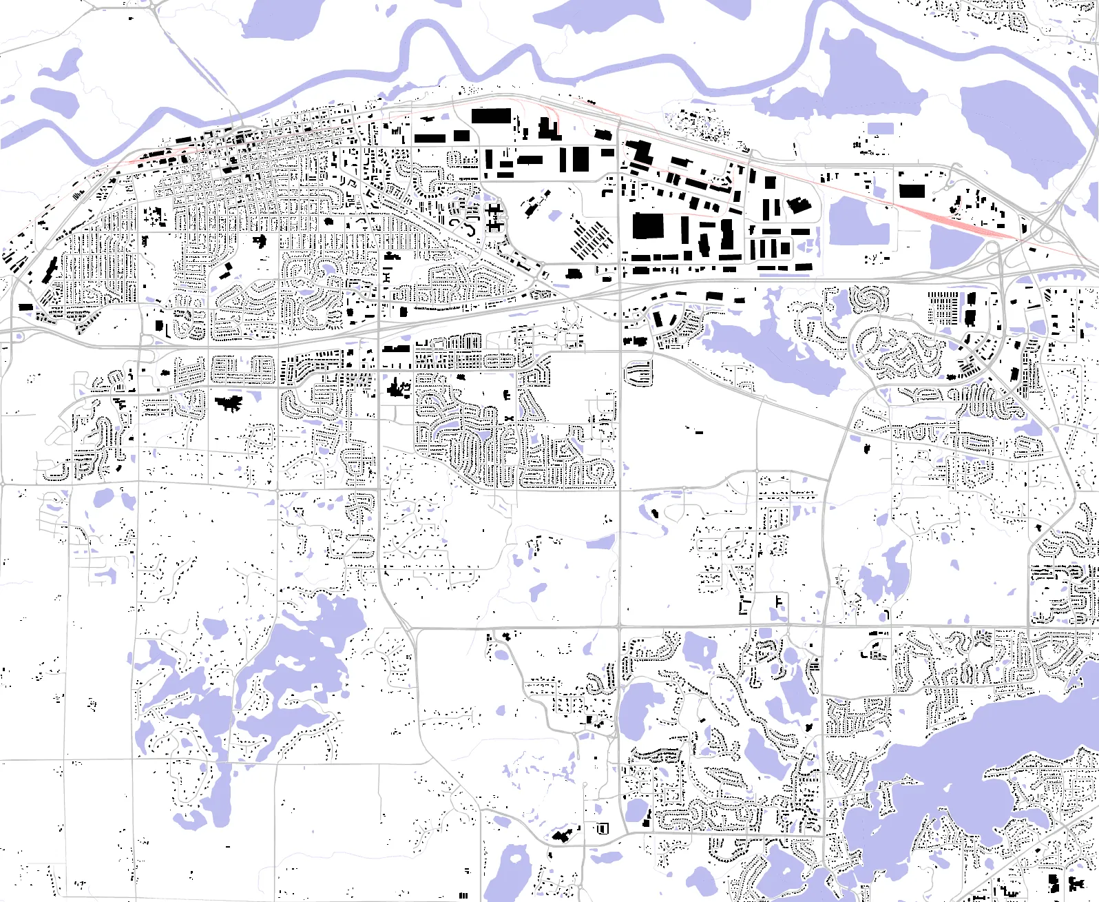 Shakopee figure ground plan