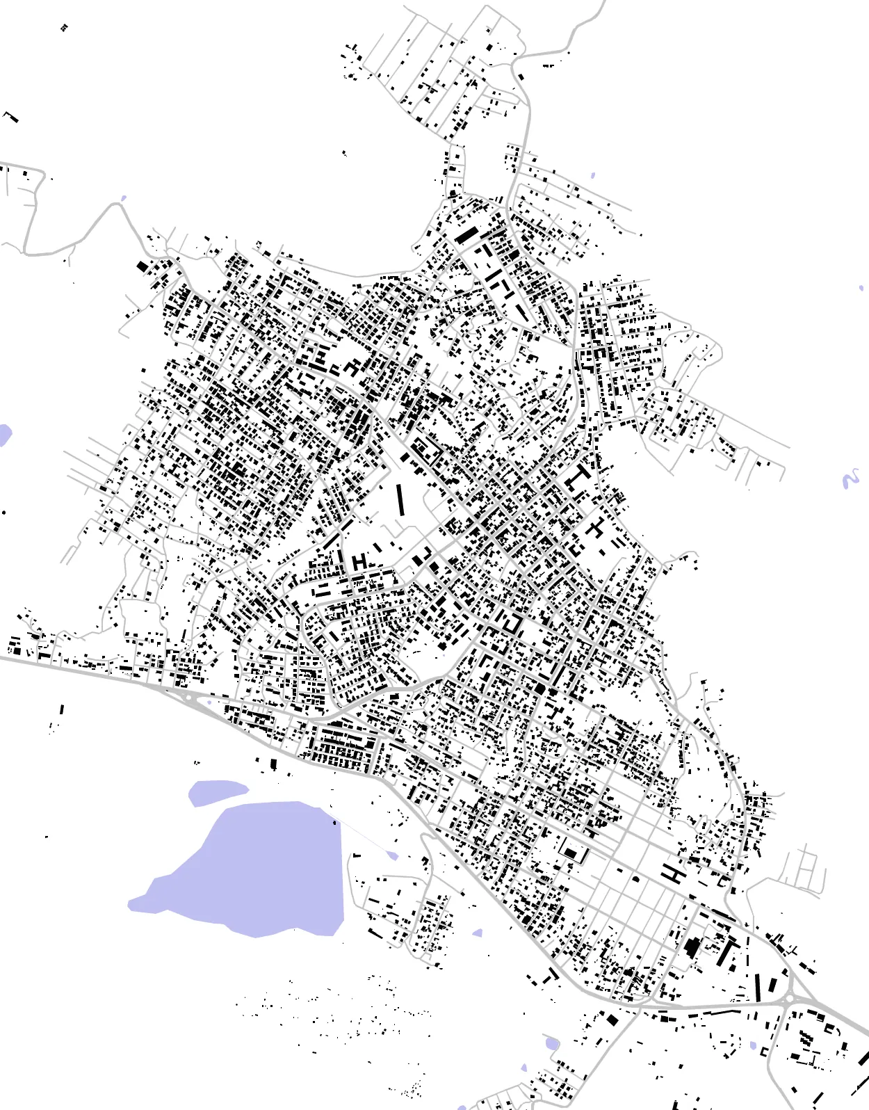Shamakhi figure ground plan