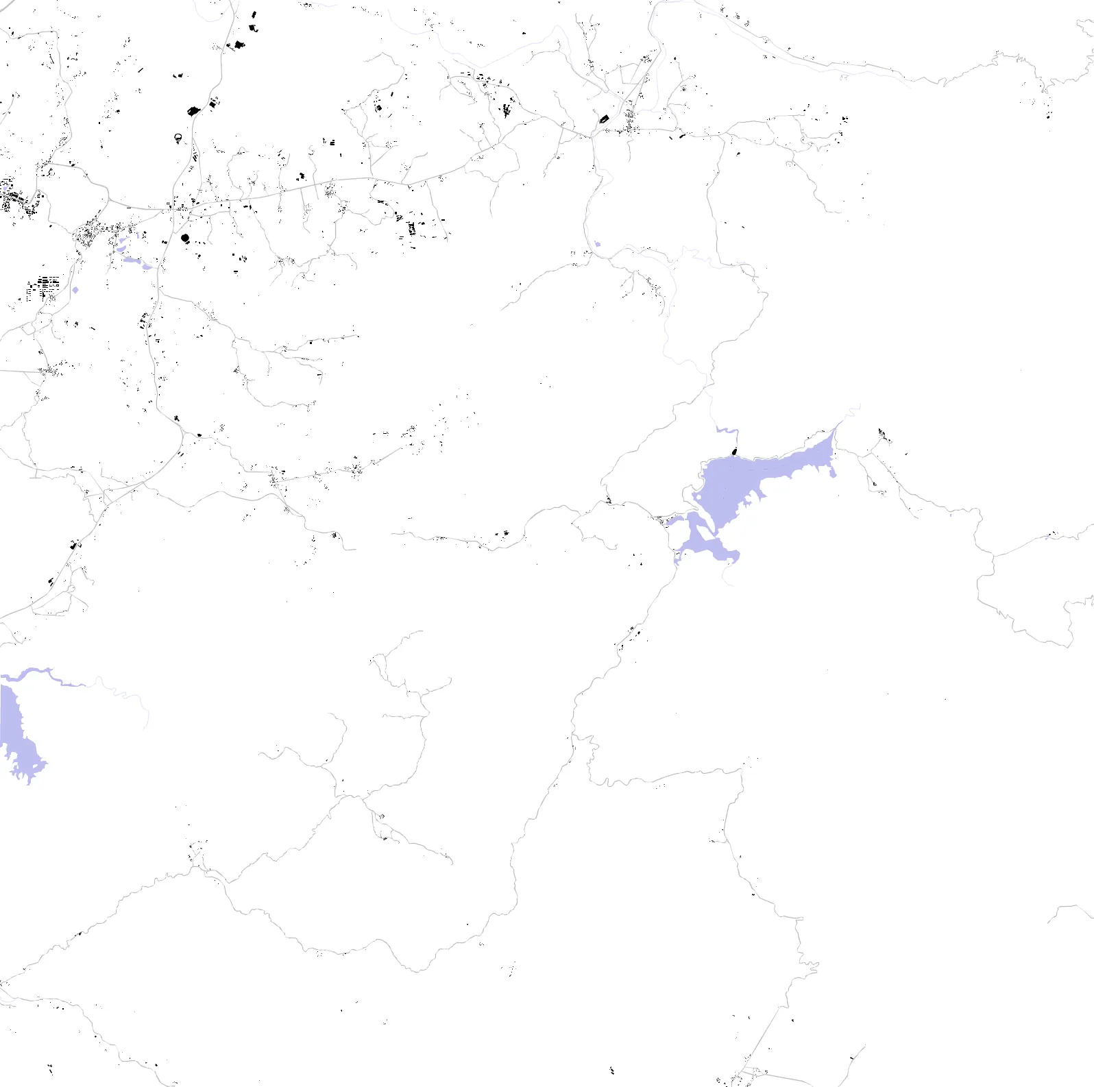 Shaoguan figure ground plan