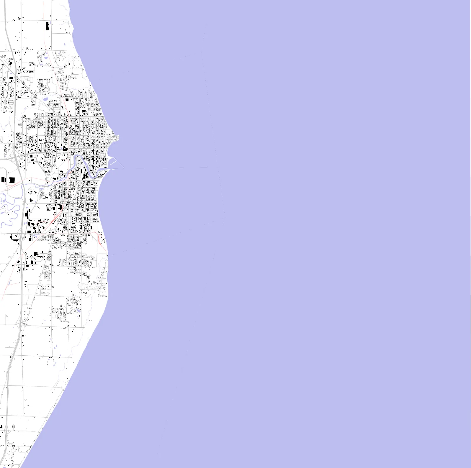 Sheboygan figure ground plan