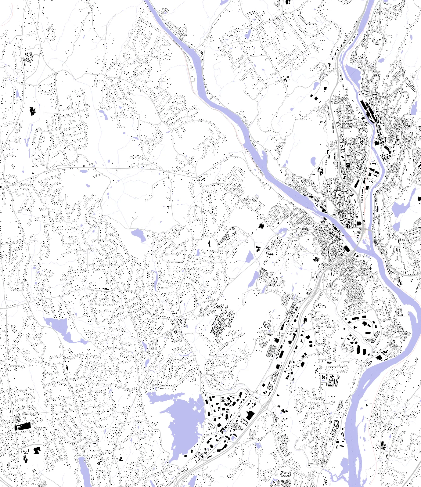 Shelton figure ground plan