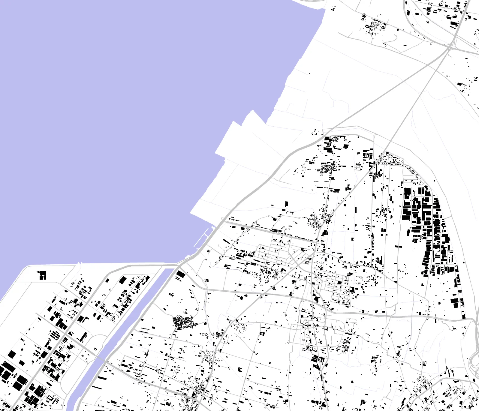 Shengang figure ground plan