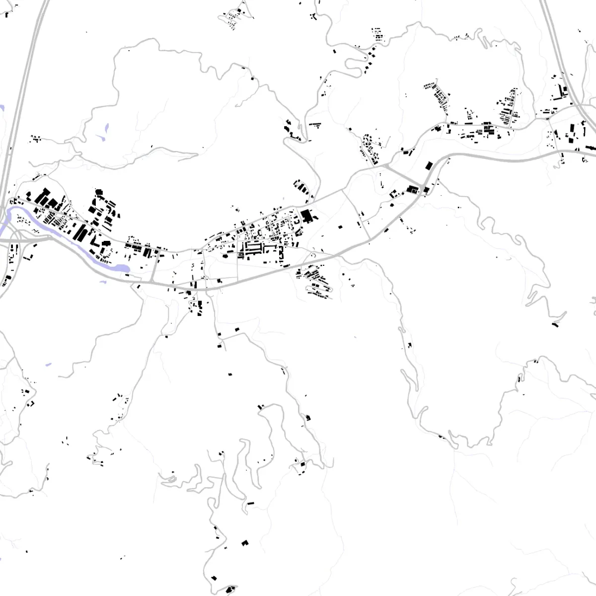 Shenkeng Architectural Map | ready-to-draw layered vectors | CAD ATLAS