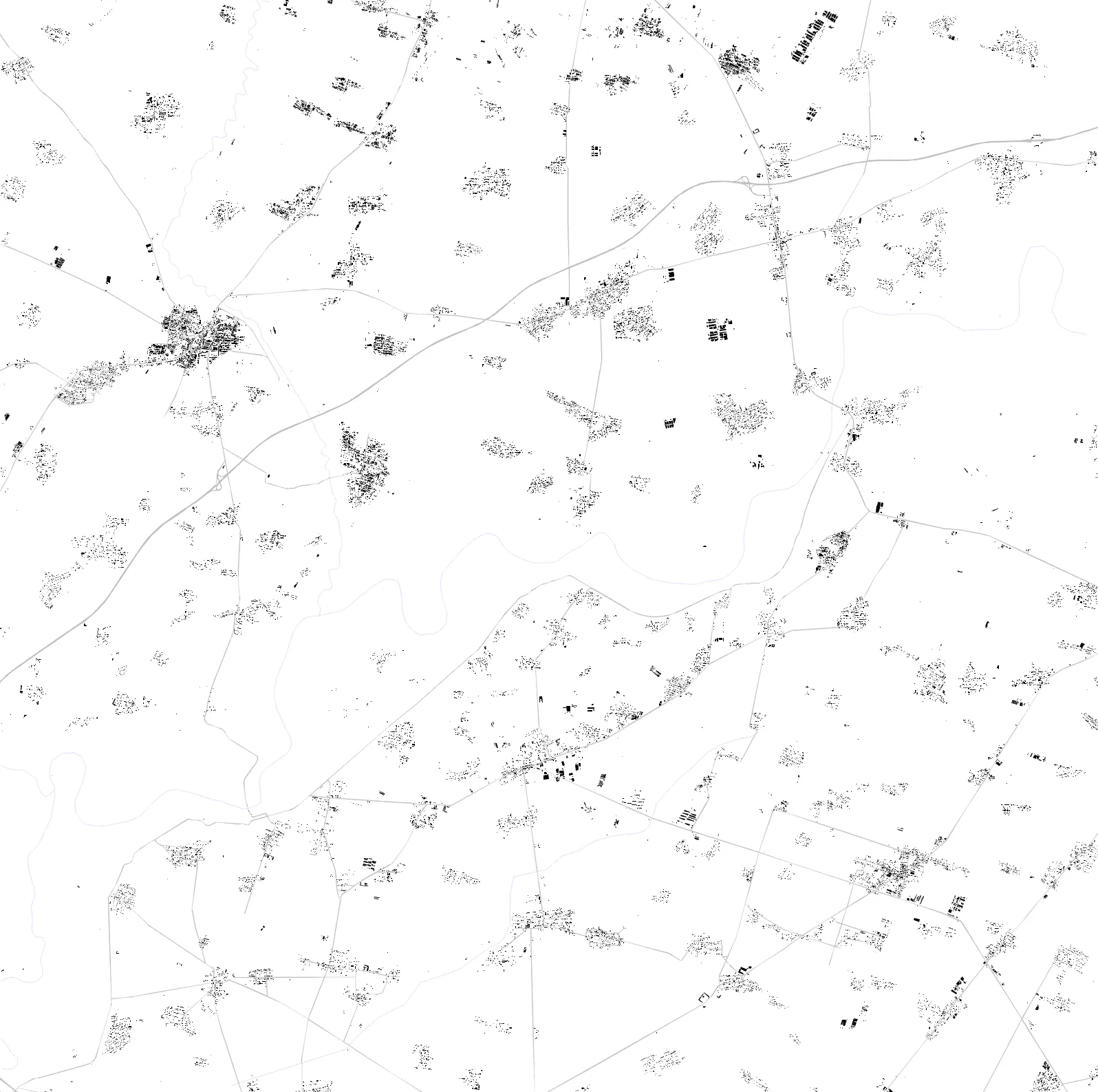 Shenyang figure ground plan