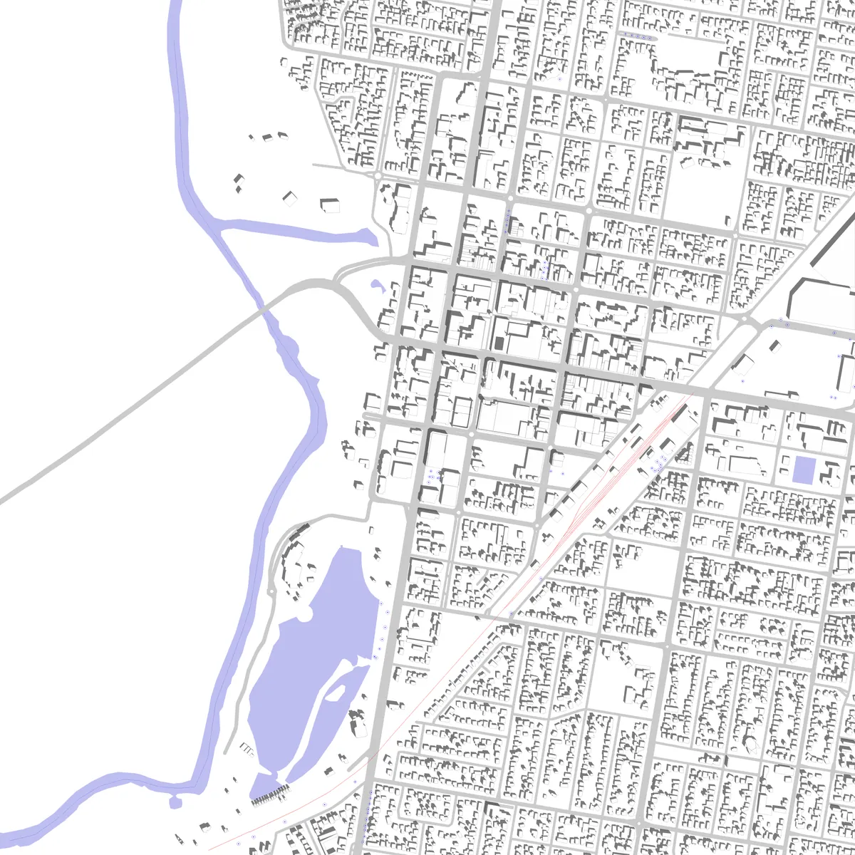 Shepparton site plan (2.5 km)