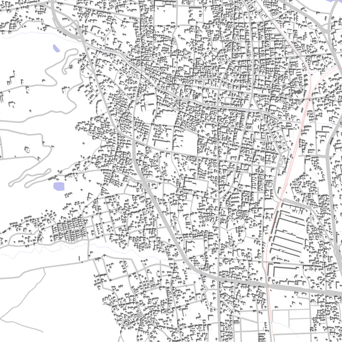 Shibukawa site plan (2.5 km)