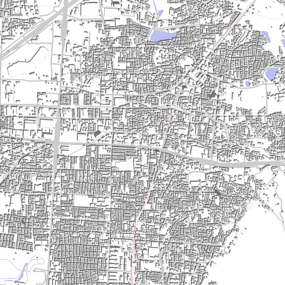 Shijonawate site plan (2.5 km)