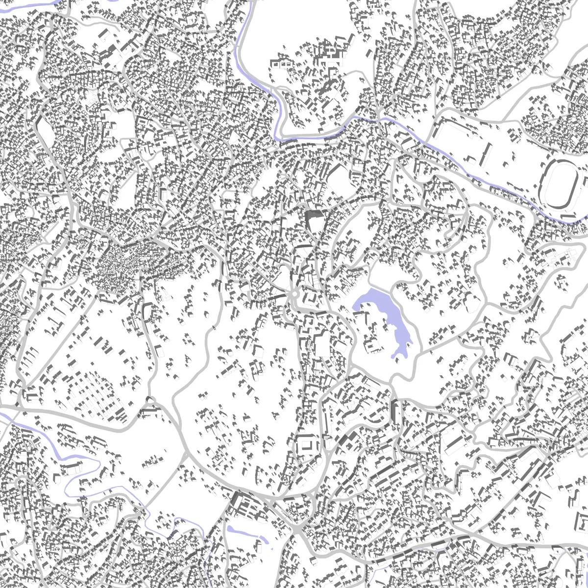 Shillong site plan (2.5 km)