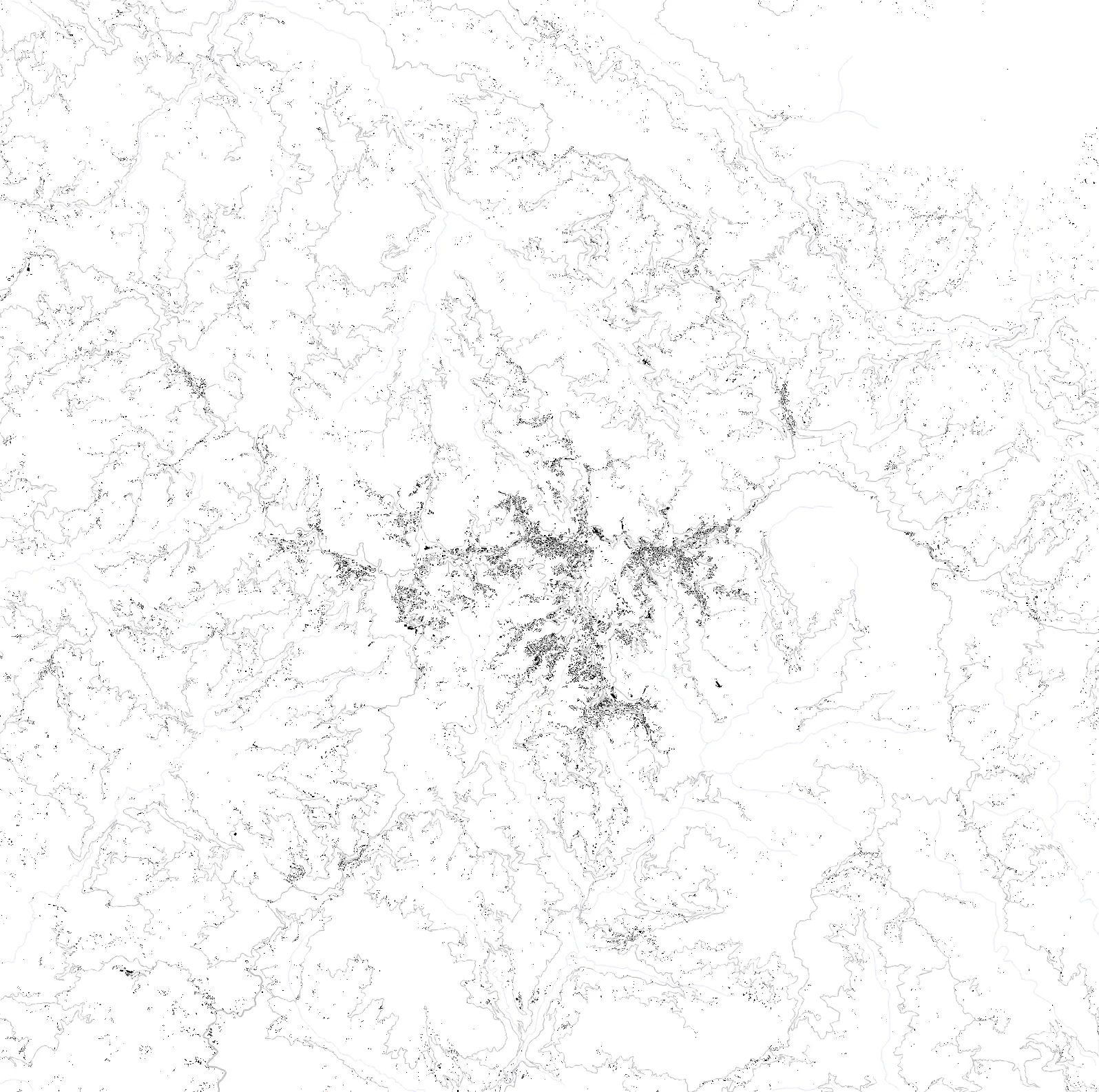 Shimla figure ground plan