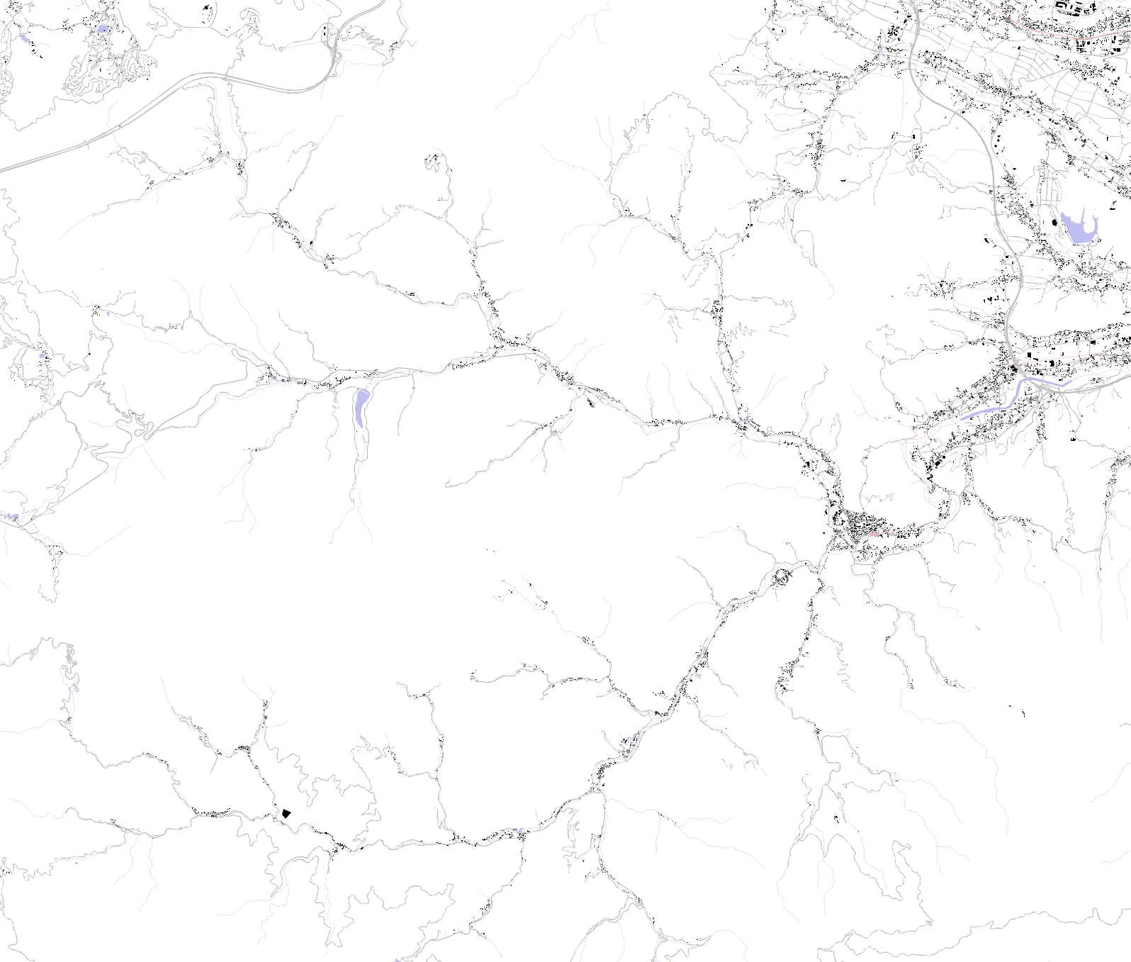 下仁田町 図と地のプラン