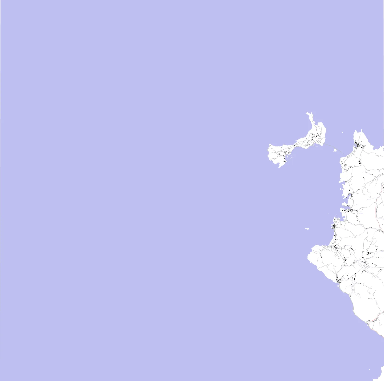 Shimonoseki figure ground plan