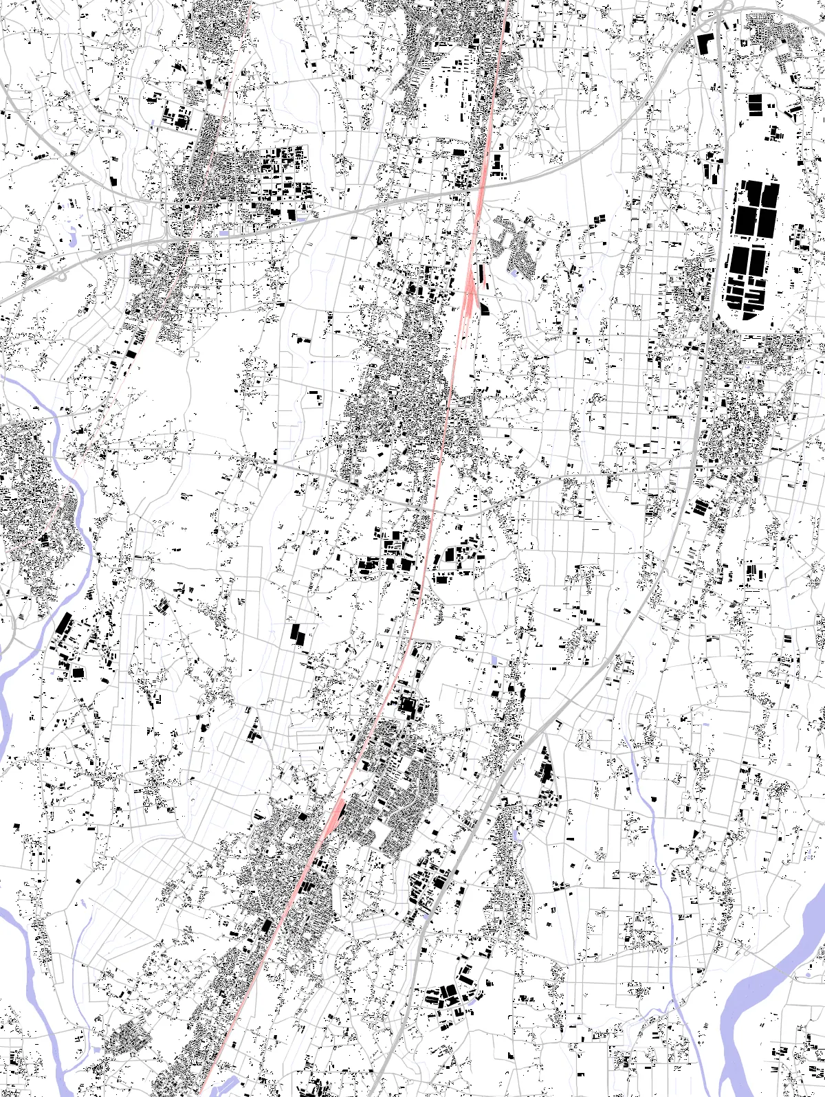 Shimotsuke figure ground plan