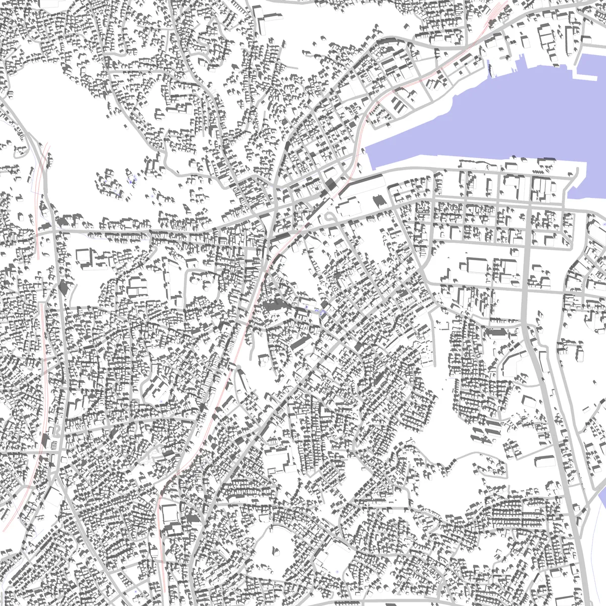 Shiogama site plan (2.5 km)