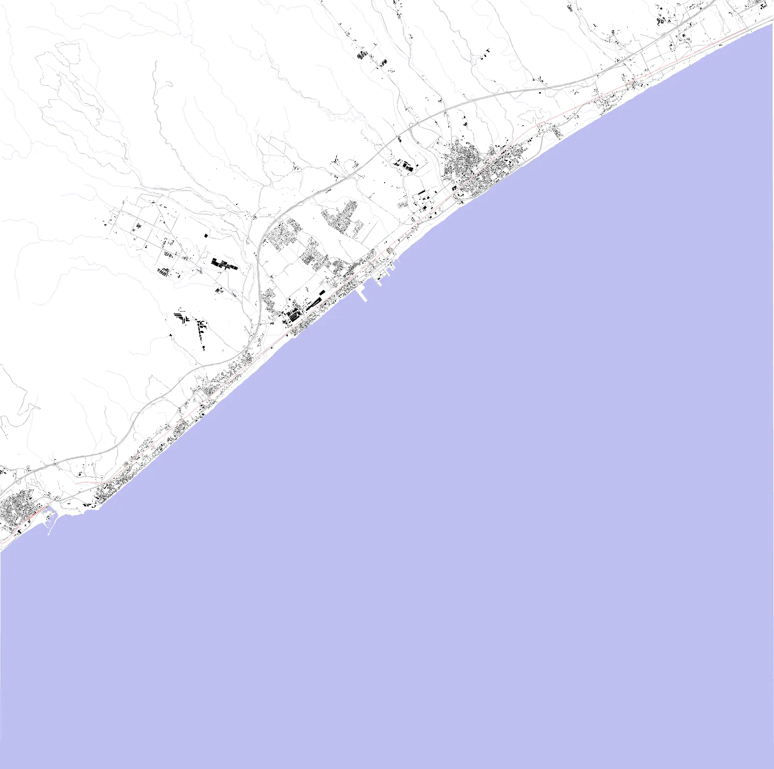 白老町 図と地のプラン