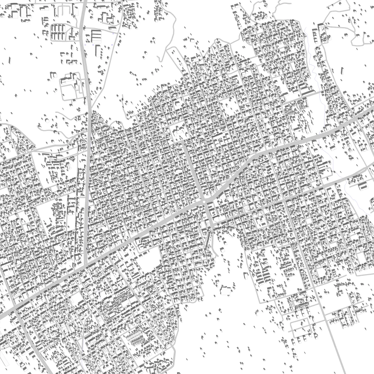 Shire site plan (2.5 km)