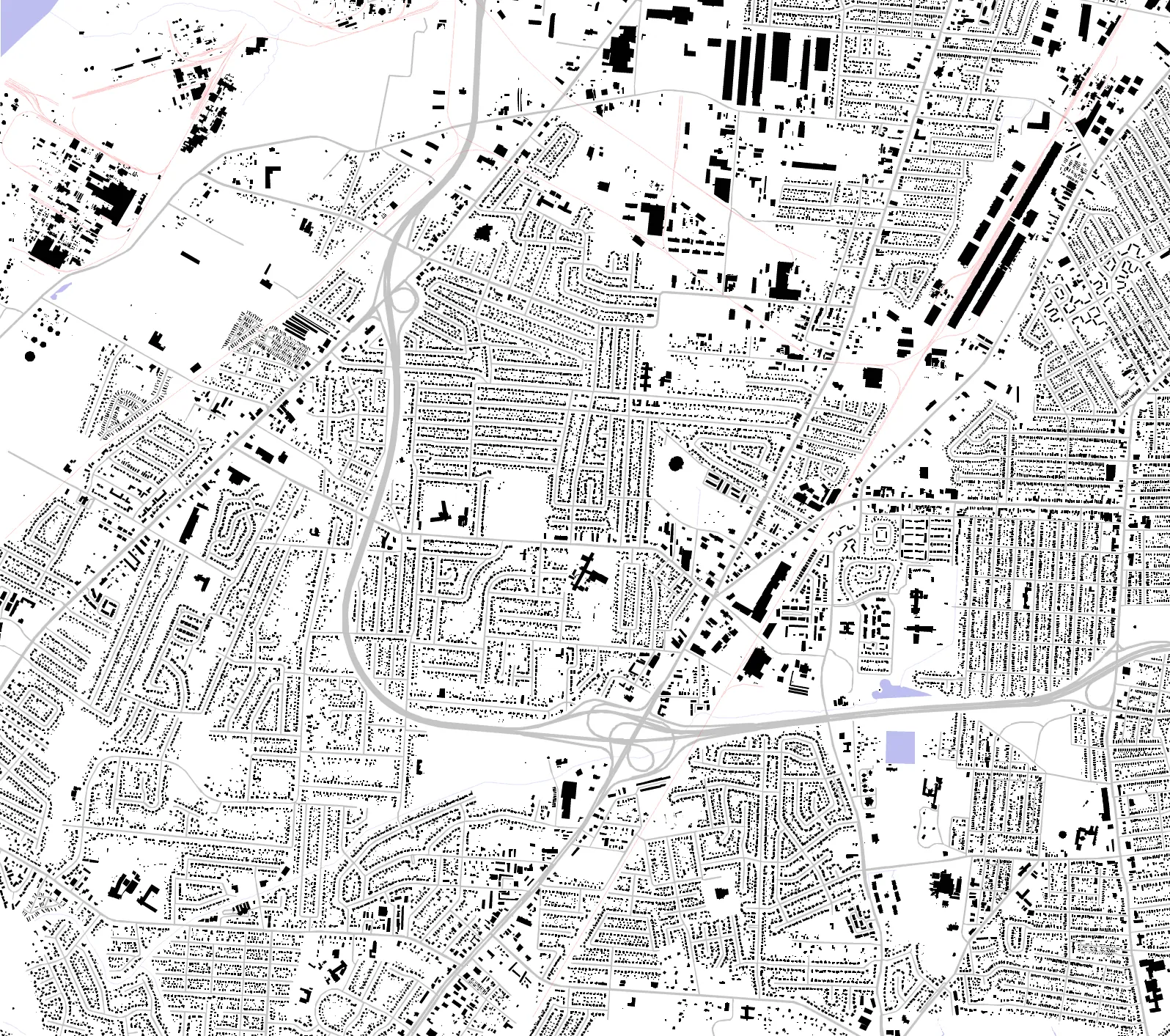 Shively figure ground plan