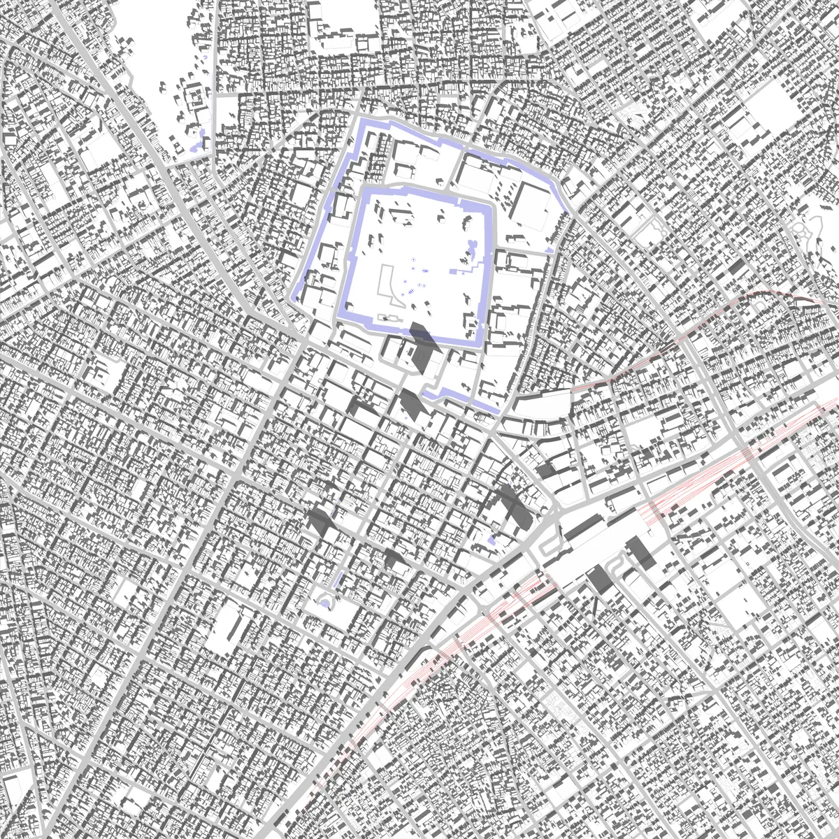 Shizuoka site plan (2.5 km)